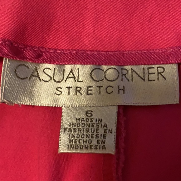 Casual corner stretch, size 6, pink in color - Picture 13 of 16